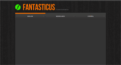 Desktop Screenshot of fantasticus.nl